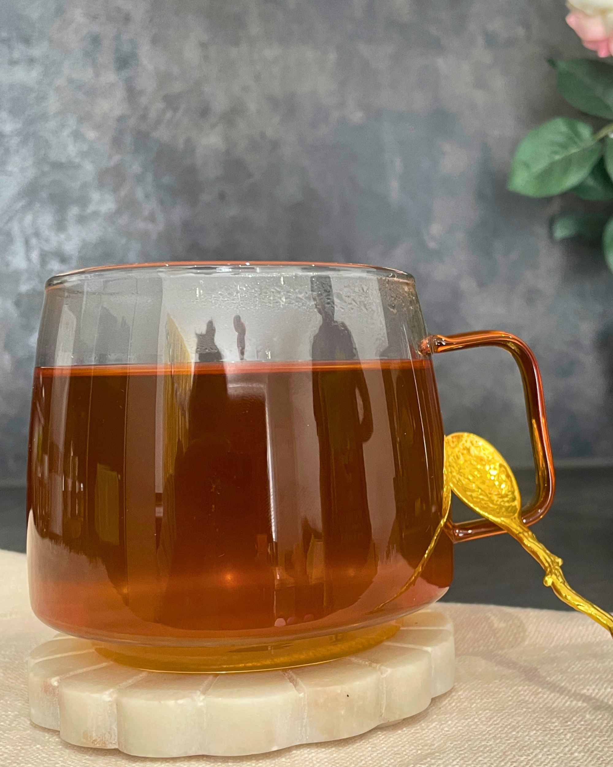 GLOWMONE | Organic Herbal Tea, Calm & Balance Blend | Loose Leaf