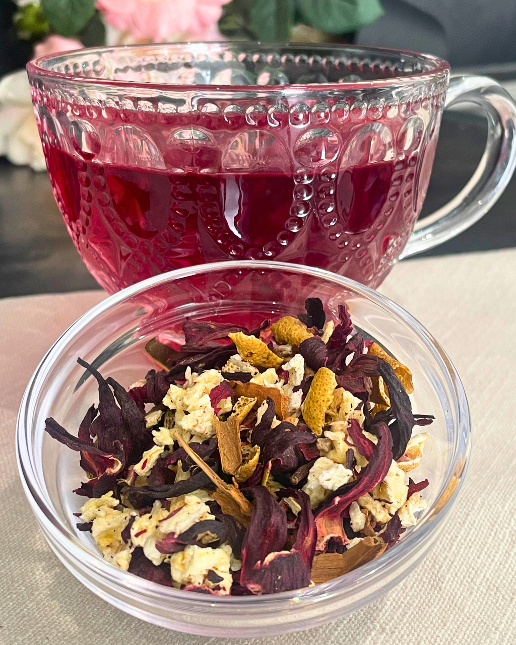 BISSAP BLOOM | Organic West African Hibiscus Tea | Loose Leaf