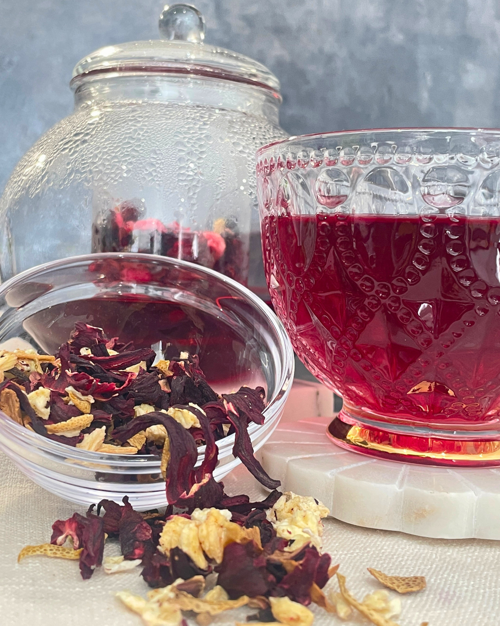 BISSAP BLOOM | Organic West African Hibiscus Tea | Loose Leaf